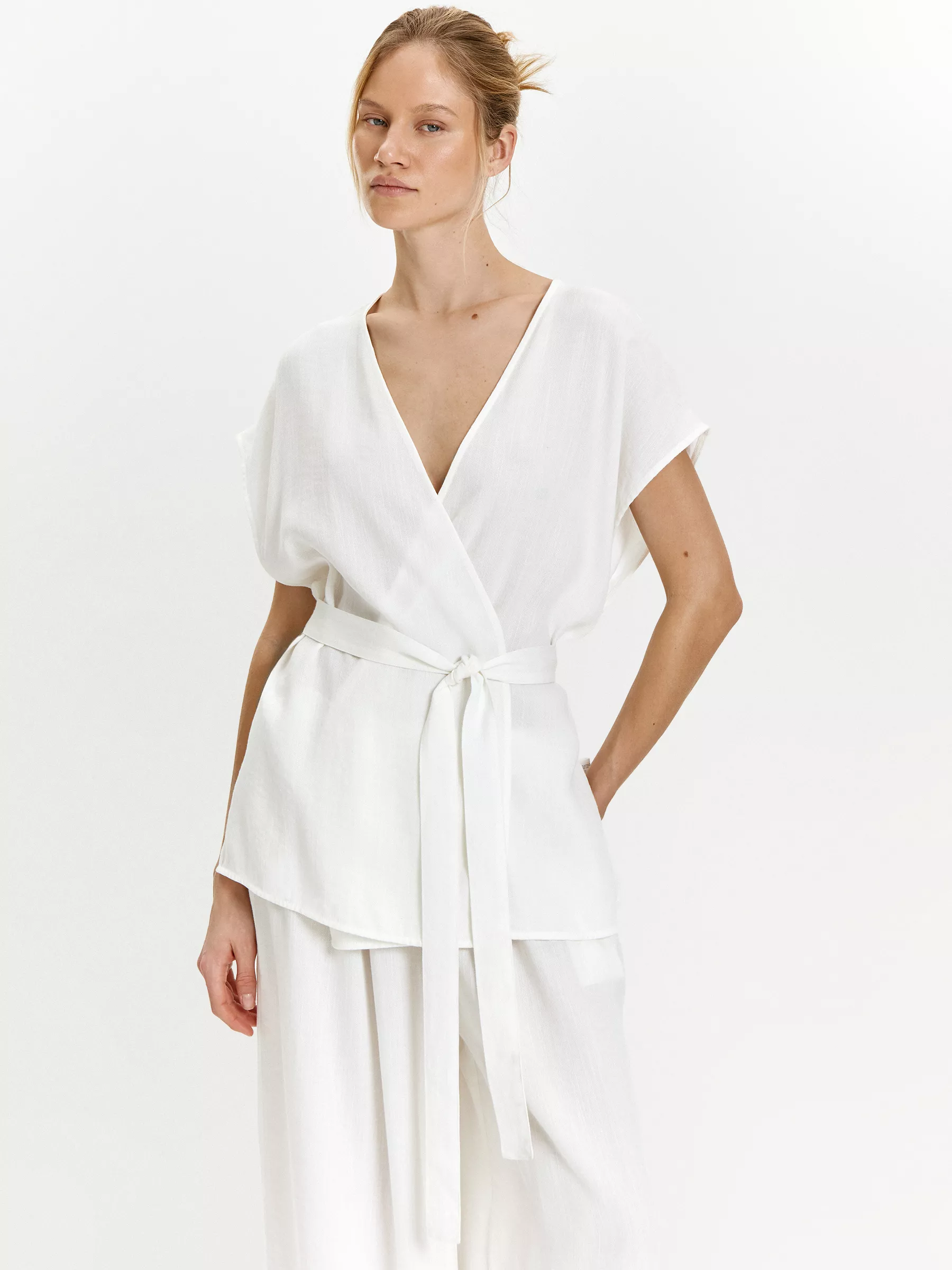 рубашка прямого кроя