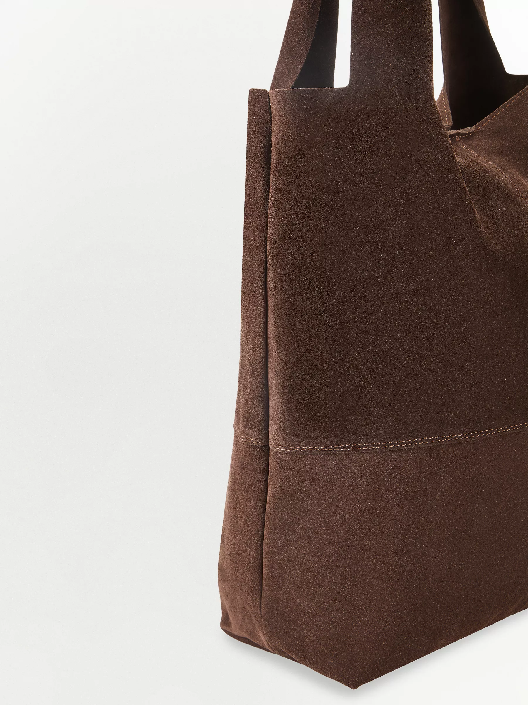 Сумка из натуральной замши