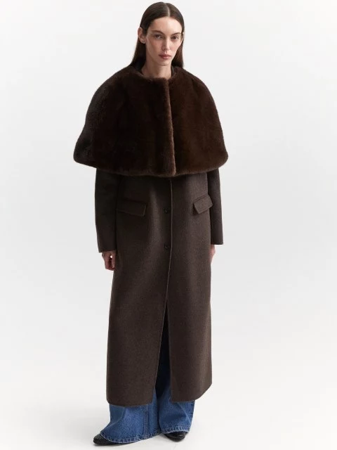 Кейп из меха